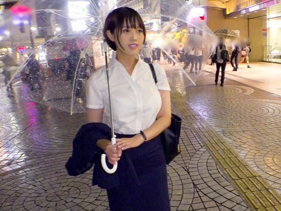 【巨乳OLナンパ】デカパイ美女、仕事帰りに声かけられ即ハメ！ムチムチボディと敏感おマ○コを激しく責められ、エロい喘ぎ声で乱れまくる濃厚ファック！♡
